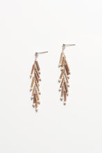画像をギャラリービューアに読み込む, PEARL BEADS FRINGE 10 EARRINGS