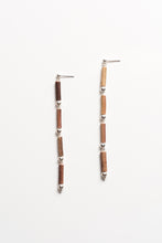 画像をギャラリービューアに読み込む, SILVER BEADS BOLD STRAIGHT 4 EARRINGS