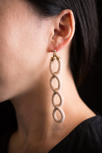 画像をギャラリービューアに読み込む, DYE ROPE SKINNY TWIST3 EARRINGS
