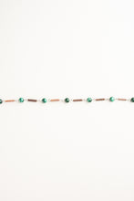 画像をギャラリービューアに読み込む, BEADS LINE MALACHITE BRACELET
