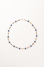 画像をギャラリービューアに読み込む, BEADS LINE LAPIS LAZULI NECKLACE