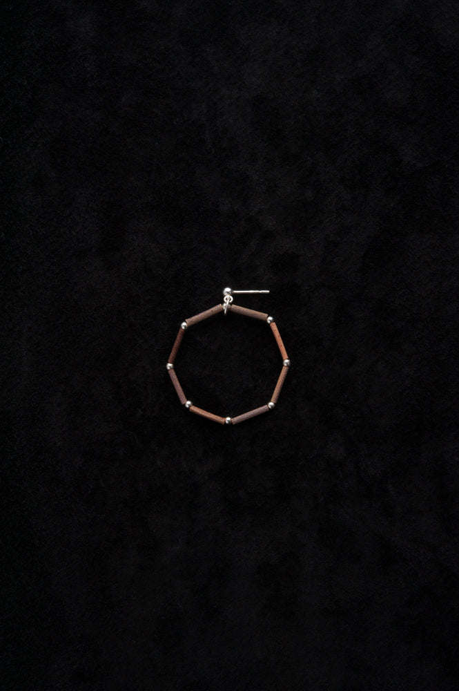 BEADS ROUND 8 EARRING