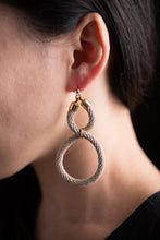 画像をギャラリービューアに読み込む, DYE ROPE TWIST1 EARRINGS
