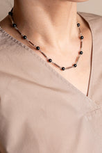 画像をギャラリービューアに読み込む, BEADS LINE ONYX NECKLACE
