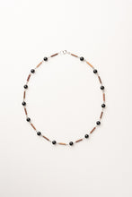 画像をギャラリービューアに読み込む, BEADS LINE ONYX NECKLACE
